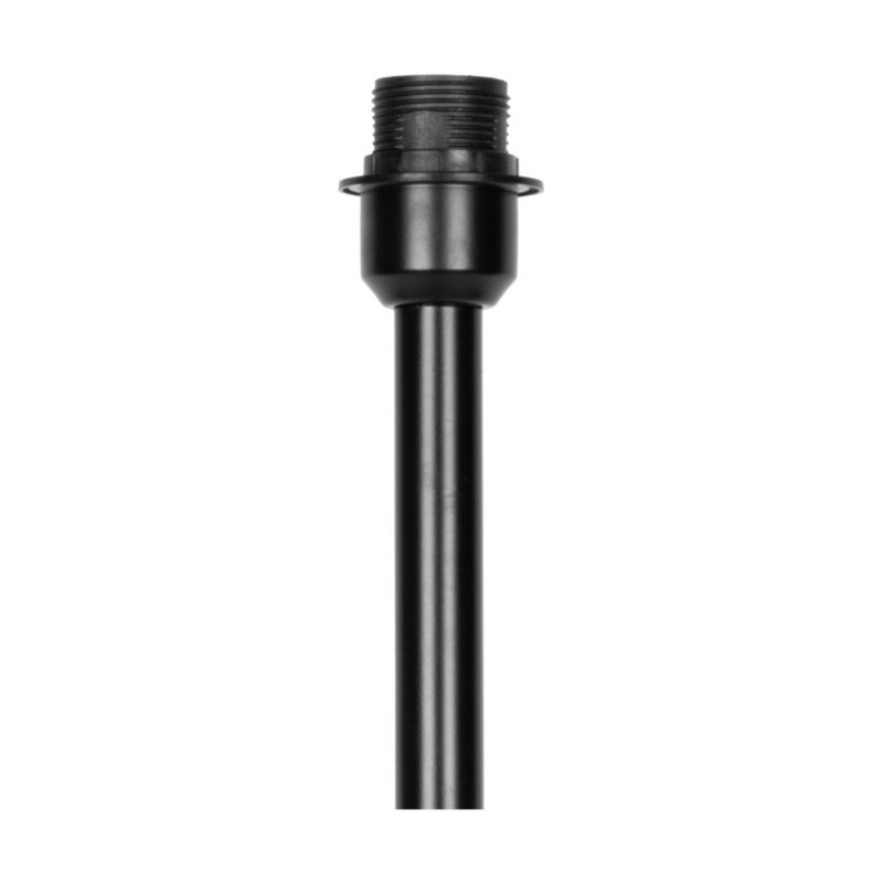Gulvlampe SPOT Light 1xE27 Max. 60W Klassisk sort fod med sort-guld-sølv skærm, 1 stk.