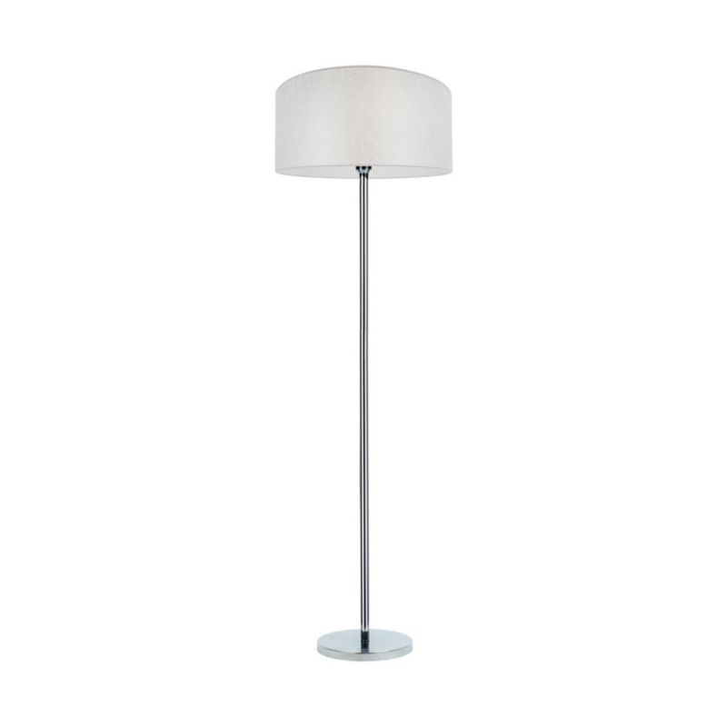 Gulvlampe SPOT Light 1xE27 Max. 60W Kombination af krom og sølvskærm, polsk producent, 1 stk.