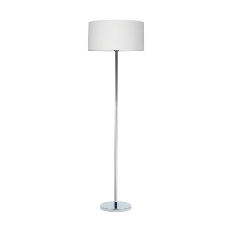Gulvlampe SPOT Light 1xE27 Max. 60W med krom og krokodillemønstret stofskærm, polsk producent, 1 stk.