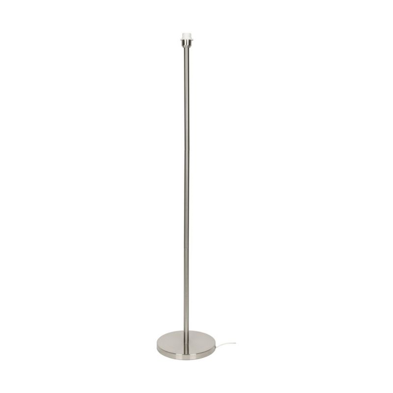 Gulvlampe SPOT Light 1xE27 Max. 60W Satin i kombination med beige stof, polsk producent, 1 stk.