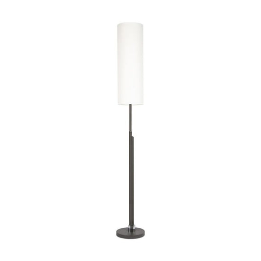 Gulvlampe SPOT Light 1xLED 22W Antracitkomposition med Hvidt Stofskærm, Polsk Producent, 1 stk.