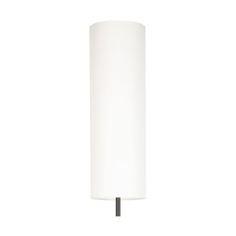 Gulvlampe SPOT Light 1xLED 22W Antracitkomposition med Hvidt Stofskærm, Polsk Producent, 1 stk.