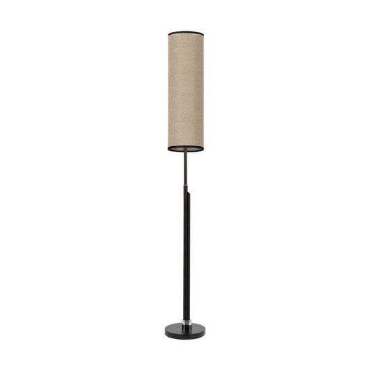 Gulvlampe SPOT Light 1xLED 22W Kombineret Sort med Beige-Antracit Hør, Polsk Producent, 1 stk.