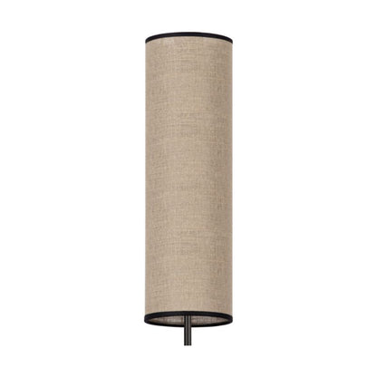 Gulvlampe SPOT Light 1xLED 22W Kombineret Sort med Beige-Antracit Hør, Polsk Producent, 1 stk.