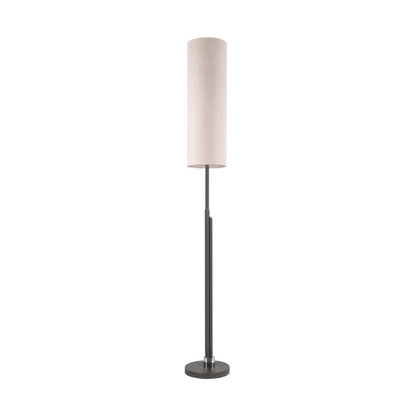 SPOT Light LED gulvlampe 22W, antracit, beige hør, minimalistisk design, polsk producent, 1 stk.