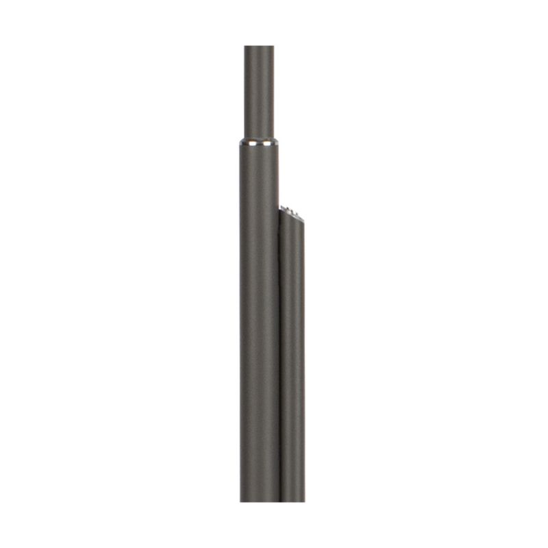 SPOT Light LED gulvlampe 22W, antracit, beige hør, minimalistisk design, polsk producent, 1 stk.