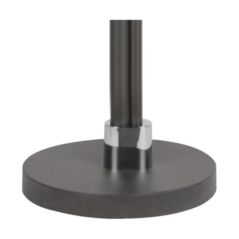 SPOT Light LED gulvlampe 22W, antracit, beige hør, minimalistisk design, polsk producent, 1 stk.