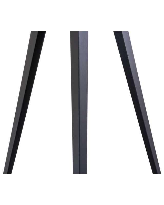 Stiletto gulvlampe i sort metal, 1 stk.