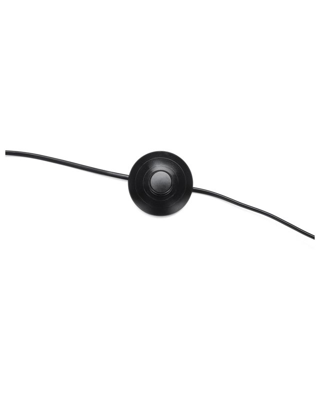 Stiletto gulvlampe i metal, grå, 1 stk.