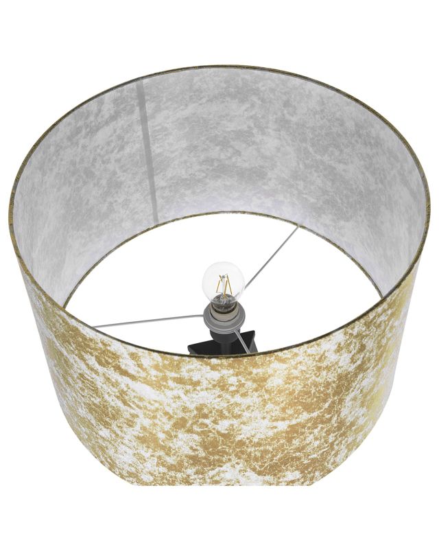 Stiletto gulvlampe i metal, guld, 1 stk.