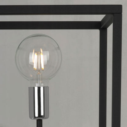 Light Home LH Cage gulvlampe 3x E27 60W sort/sølv 1 stk.