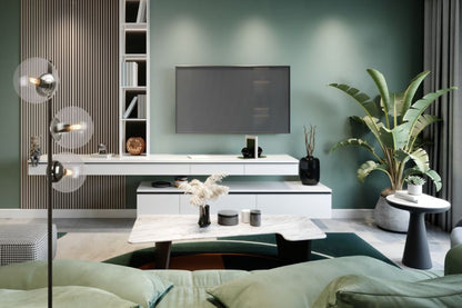 Light Home LH Siena gulvlampe 3x E27 60W sort/krom klar skærm 1 stk.