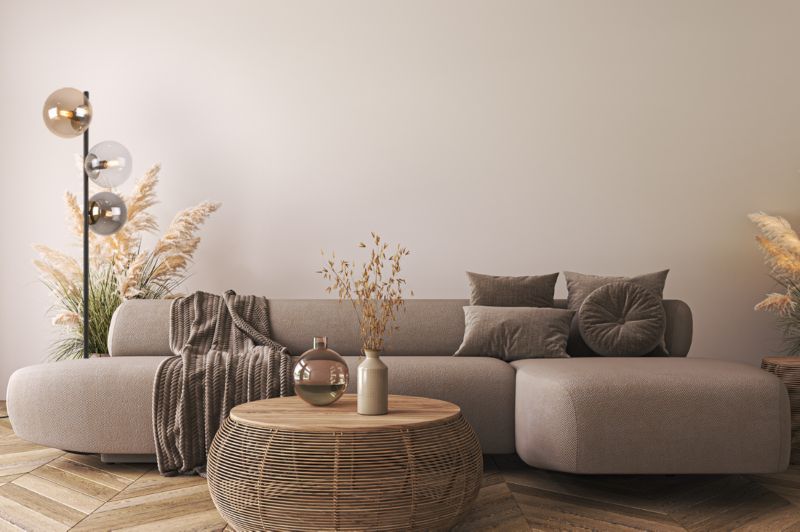 Light Home LH Siena gulvlampe 3x E27 60W sort/guld blandet skærm 1 stk.