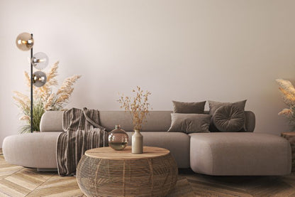 Light Home LH Siena gulvlampe 3x E27 60W sort/guld blandet skærm 1 stk.