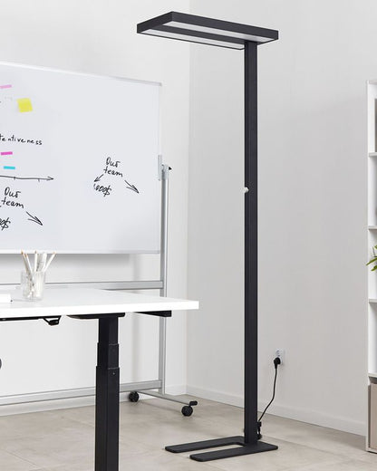 Taurus gulvlampe metal sort 1 stk.