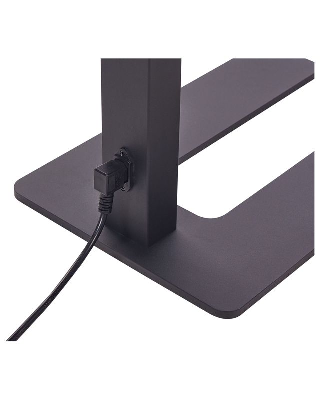 Taurus gulvlampe metal sort 1 stk.