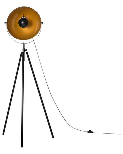 Thames Metal gulvlampe sort 1 stk.