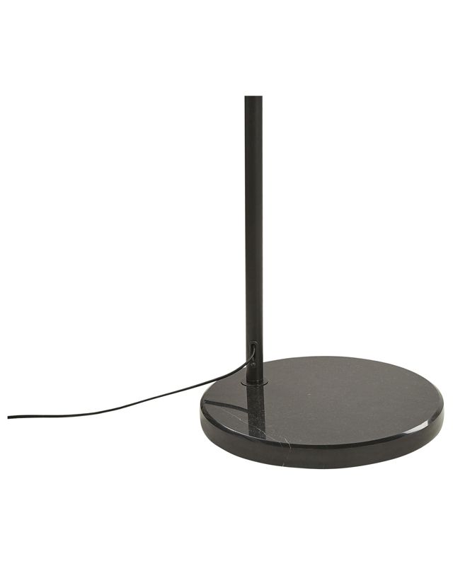 Yabus metal gulvlampe sort 1 stk.