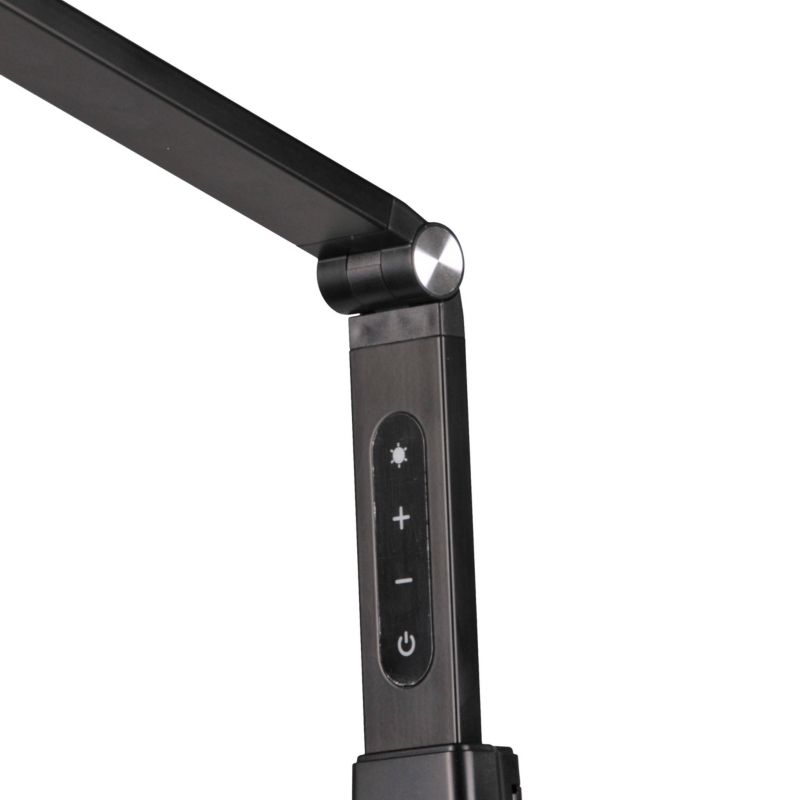 Gulvlampe / Skrivebordslampe LED Ferrrara Sort