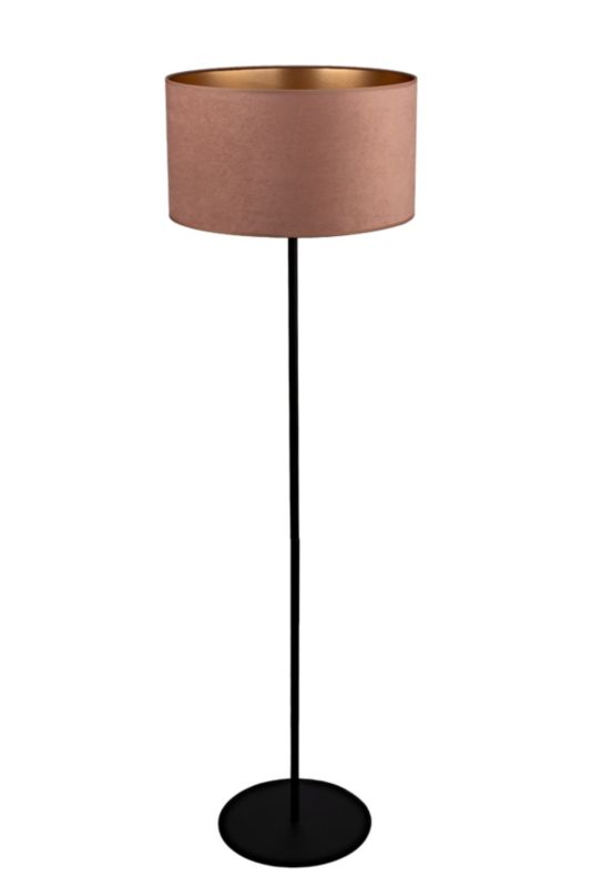 Gulvlampe Duolla Roller 1-punkts E27 Karamel