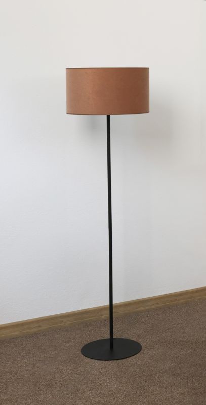 Gulvlampe Duolla Roller 1-punkts E27 Karamel