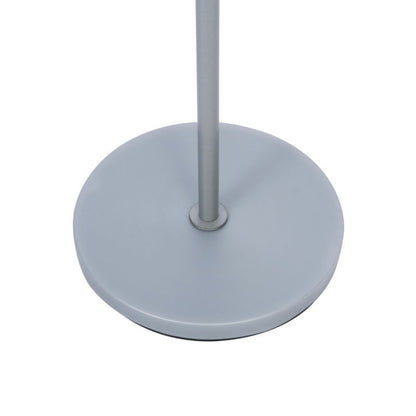 Gulvlampe E27 i sølv