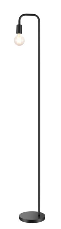 Ghlin gulvlampe 1-punkts E27 mat-sort
