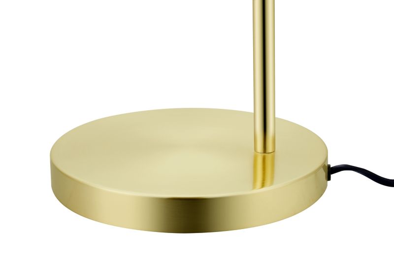 Gulvlampe Ghlin 1-punkts E27 Guld