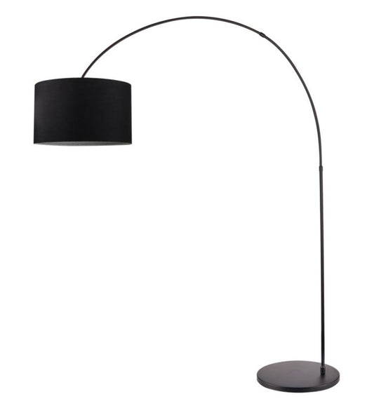 GoodHome Alacrane gulvlampe 1-punkts E27 sort
