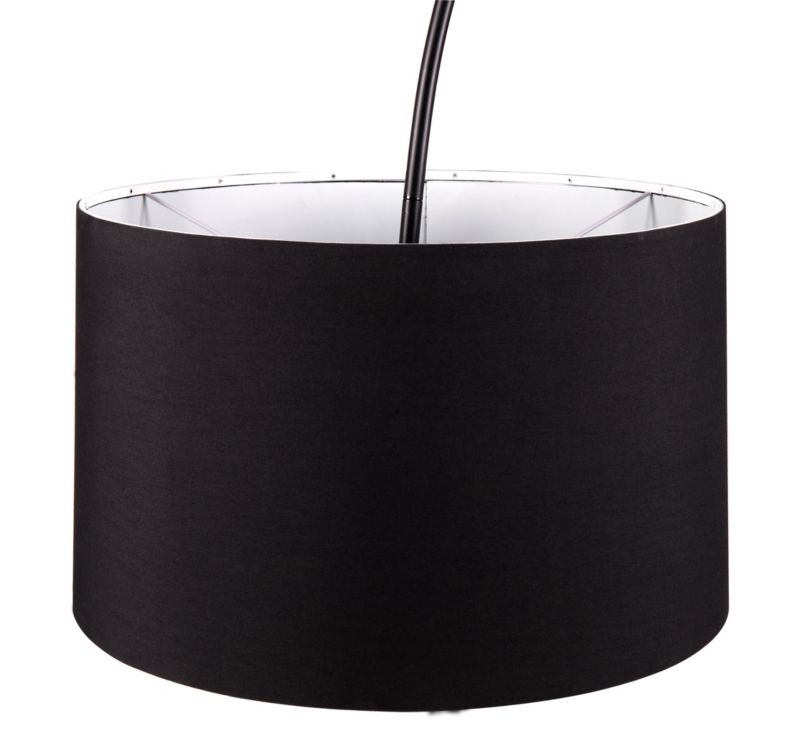 GoodHome Alacrane gulvlampe 1-punkts E27 sort