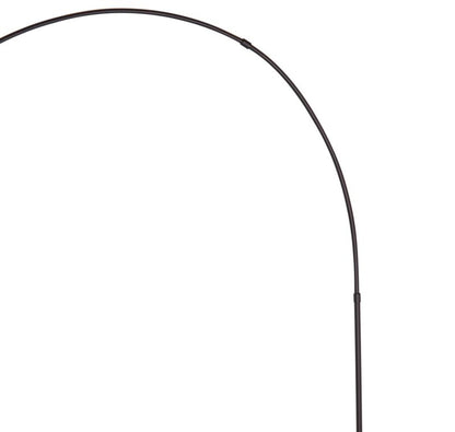 GoodHome Alacrane gulvlampe 1-punkts E27 sort