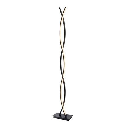 GoodHome Alani gulvlampe 1750 lm sort