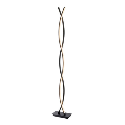 GoodHome Alani gulvlampe 1750 lm sort