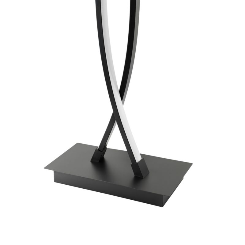 GoodHome Alani gulvlampe 1750 lm sort