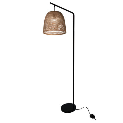 GoodHome Calume gulvlampe 1-punkts E27 bambus