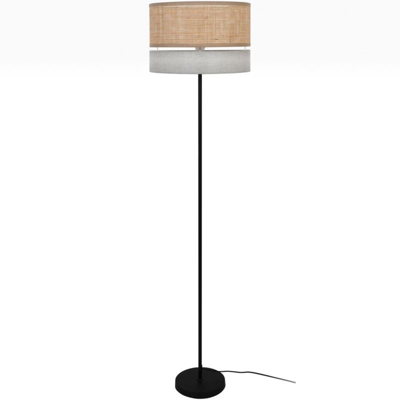 GoodHome Conebill gulvlampe 1 x E27 rattan/reb