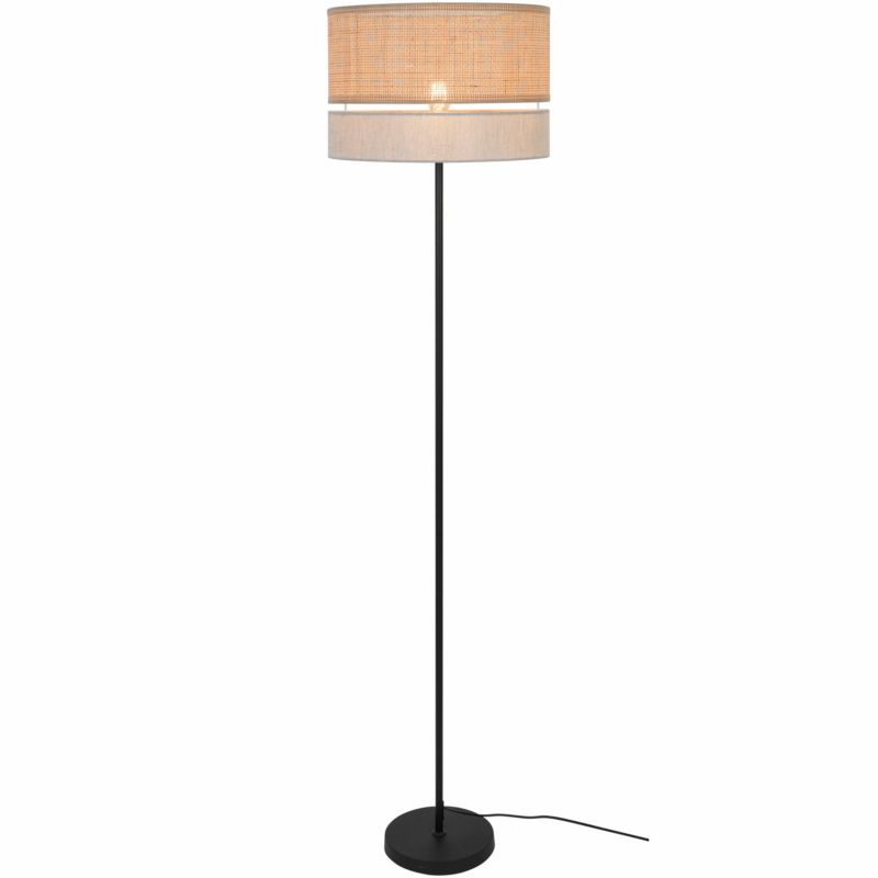 Gulvlampe Conebill 1xE27 Rattan Natur 163 cm