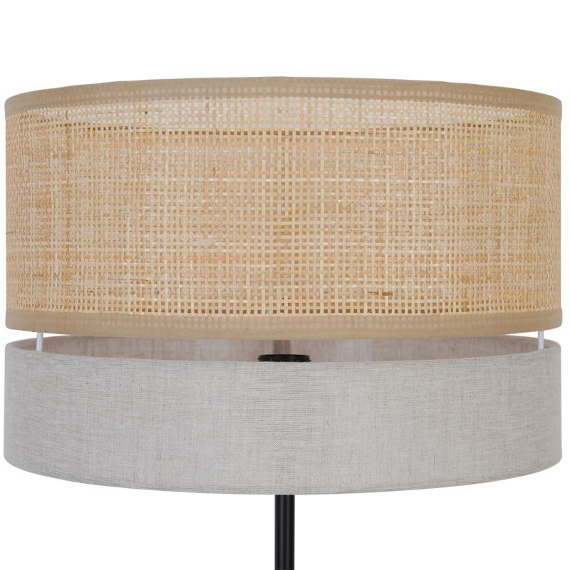GoodHome Conebill gulvlampe 1 x E27 rattan/reb