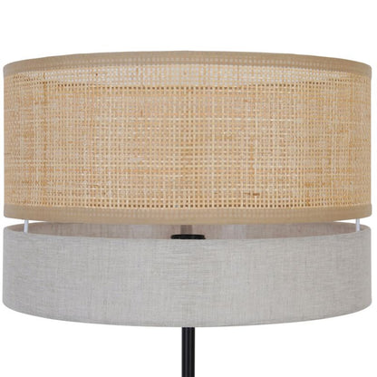 Gulvlampe Conebill 1xE27 Rattan Natur 163 cm