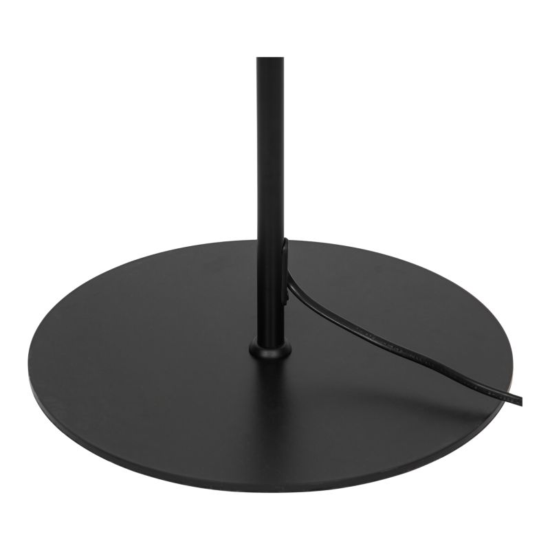 Gulvlampe Cornflower 3xE27 Sort Træ
