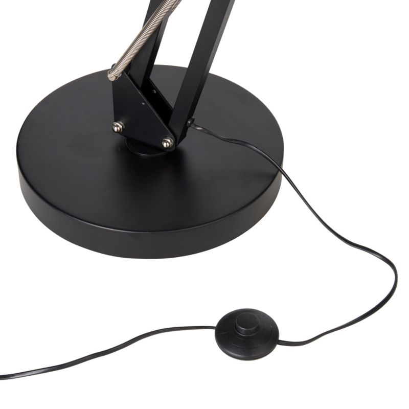 Gulvlampe Harchies 1-punkt E27 Sort Mat