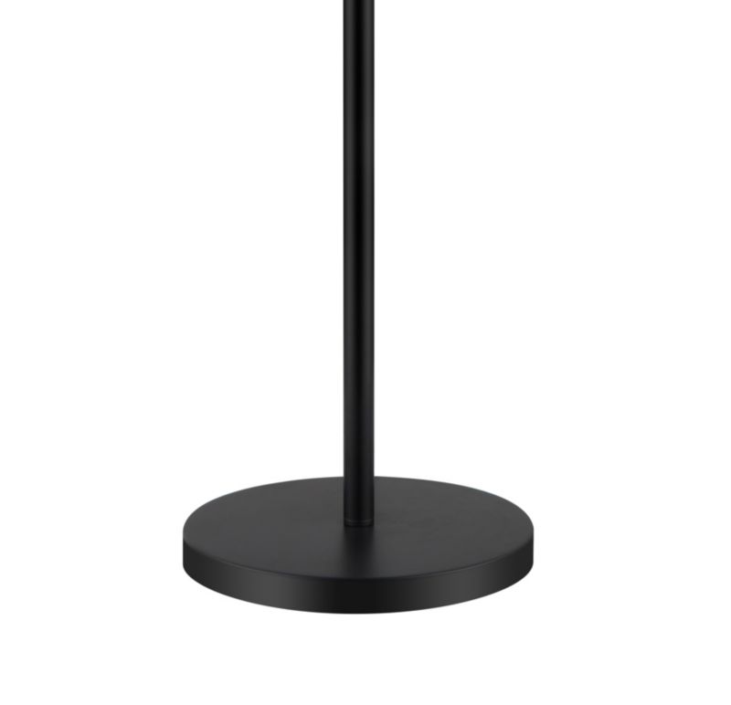 GoodHome Hauraki gulvlampe med 5 lyskilder, G9, sort