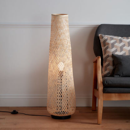 GoodHome Kasungu gulvlampe 2-punkts E14 natur
