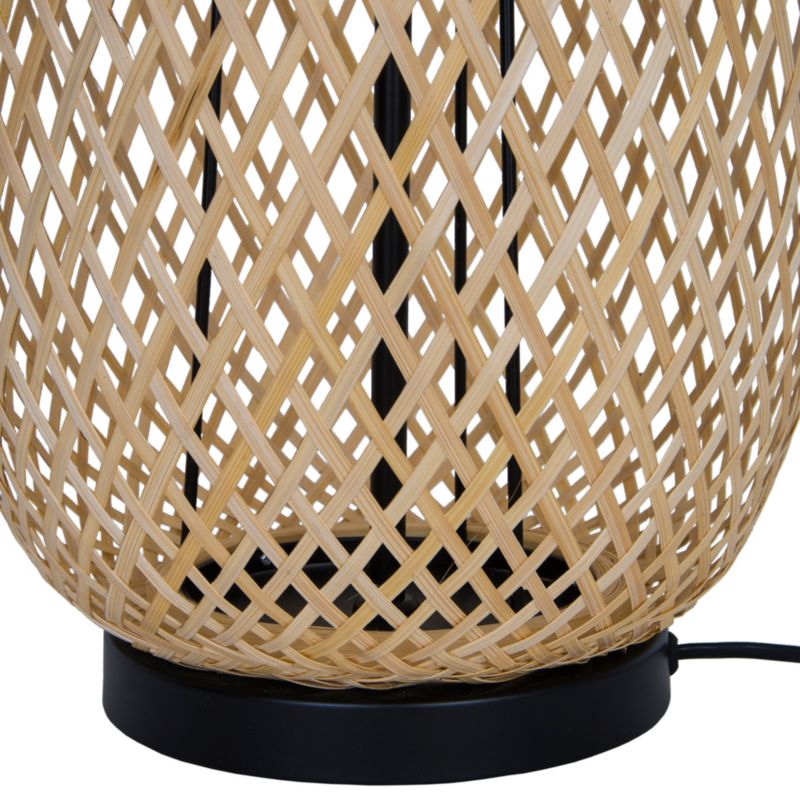 Gulvlampe Kasungu 2-Punkts E14 Natur 5036581099510