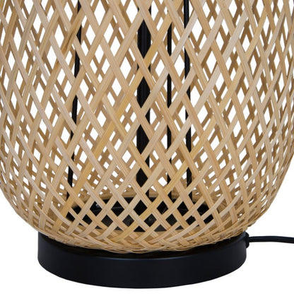 Gulvlampe Kasungu 2-Punkts E14 Natur 5036581099510