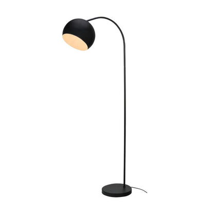 GoodHome Kotenay gulvlampe med 1 lyskilde E27, sort