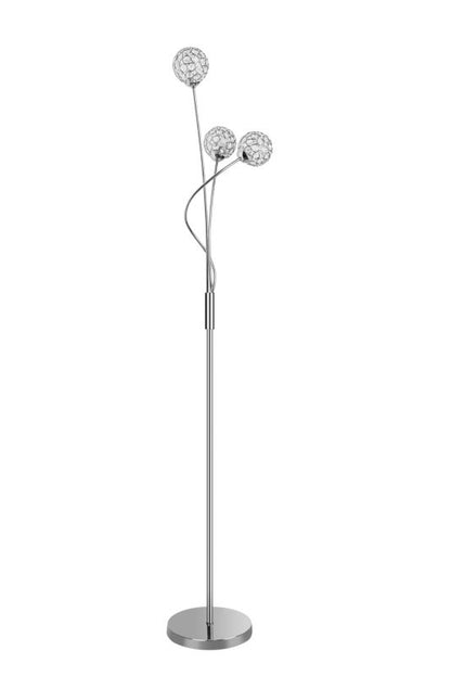 GoodHome Mantus gulvlampe 3 x G9 krom