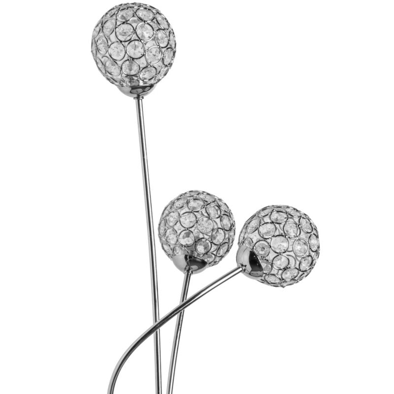 GoodHome Mantus gulvlampe 3 x G9 krom