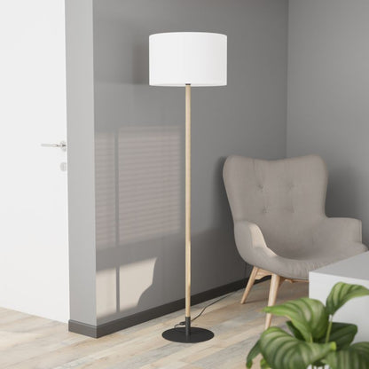 Gulvlampe Myrtus 1xE27 Bambus