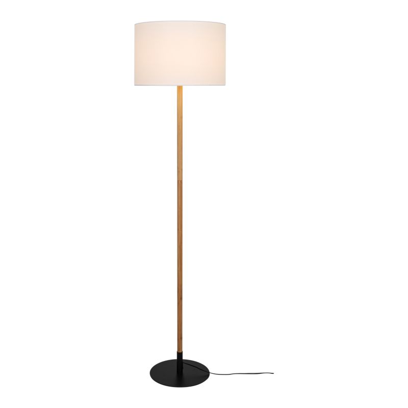 Gulvlampe Myrtus 1xE27 Bambus
